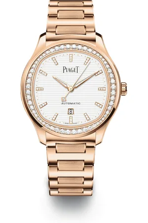 PIAGET Rose and Diamond Polo Date Watch
