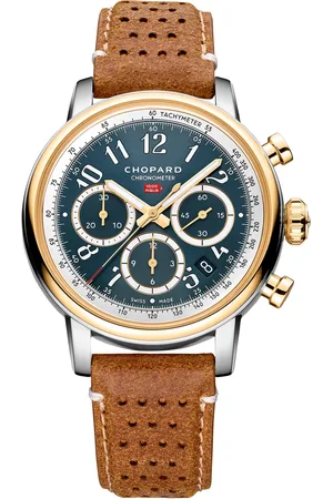 Chopard Yellow and Lucent Steel Mille Miglia Chronograph Watch