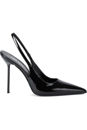 PARIS TEXAS Patent Leather Lidia Slingback Pumps 105