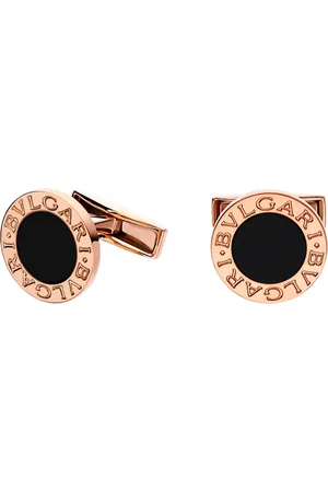 Bvlgari And Onyx Cufflinks
