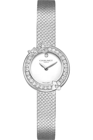 CHAUMET Stainless Steel and Diamond Hortensia Watch