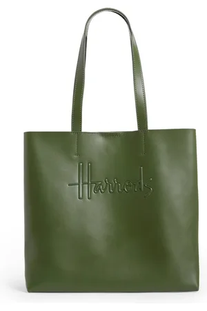 HARRODS Medium Leather Kensington Tote Bag