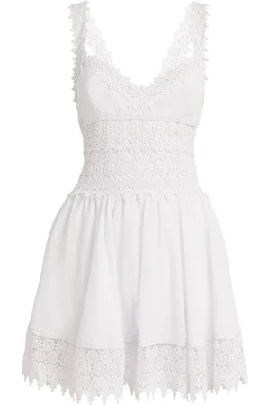CHARO RUIZ IBIZA Cotton Voile Marilyn Mini Dress