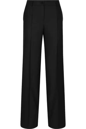 Dolce & Gabbana Wool Straight-Leg Trousers