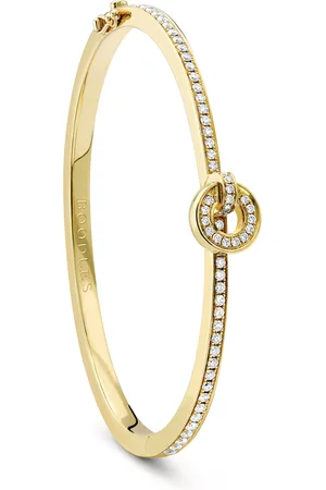 Boodles Yellow and Diamond Roulette Flip Bangle
