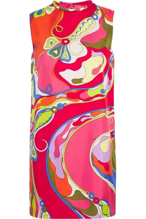 Puccini Silk Ophidee Mini Dress