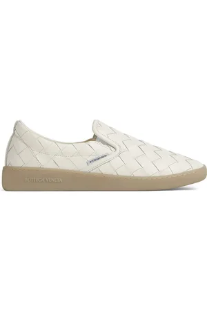 Bottega Veneta Leather Intrecciato Sawyer Sneakers