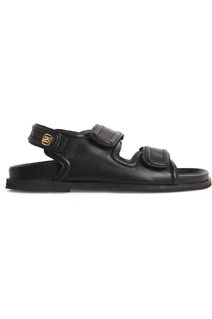 Sandro Leather Velcro Sandals