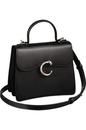 Cartier Leather Panthère De Top-Handle Bag