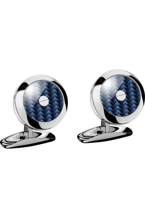 Chopard Stainless Steel And Carbon Fibre Classic Racing Cufflinks