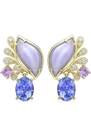 Boodles Yellow , Diamond and Mixed Stone A Family Journey Provence Earrings