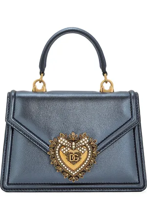 Dolce & Gabbana Small Leather Devotion Top-Handle Bag