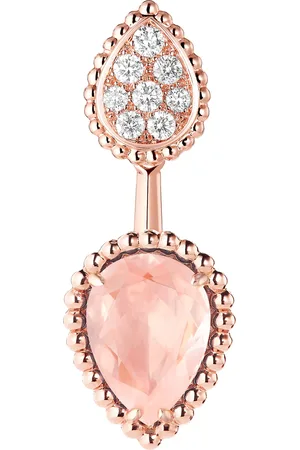 Boucheron Rose Gold, Diamond and Quartz Serpent Bohème Single Earring