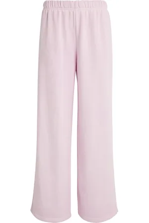 GOOD AMERICAN Cotton-Blend Wide-Leg Sweatpants
