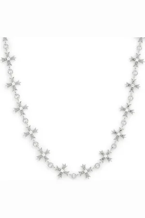 EMANUELE BICOCCHI Sterling Crystal Crest Necklace