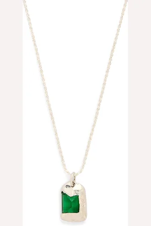 Bleue Burnham Sterling and Sapphire Rose Pendant Necklace