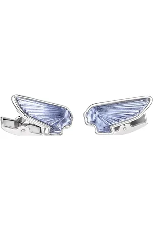 Lalique Crystal Victoire Mascottes Cufflinks