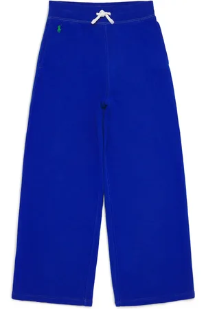 Ralph Lauren Logo Wide-Leg Sweatpants