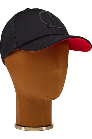 Christian Louboutin Cotton Mooncrest Baseball Cap