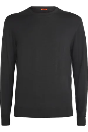 BARENA Merino Wool Fine-Knit Sweater