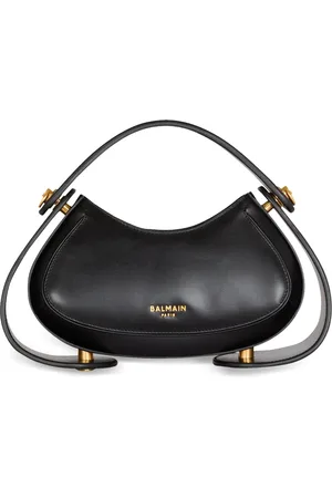 Balmain Small Leather Jolie Madame Top-Handle Bag