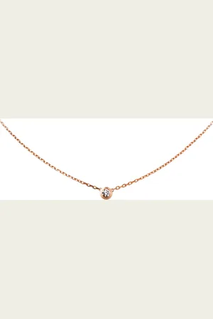 Cartier Large Pink Gold and Diamond d