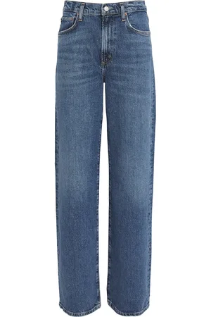 AGOLDE Harper Mid-Rise Straight Jeans