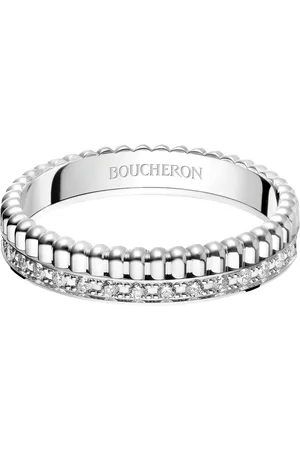 Boucheron White Gold and Diamond Quatre Radiant Wedding Band