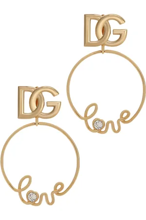 Dolce & Gabbana Clip-On Logo Earrings