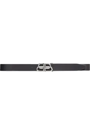 Balenciaga Leather Logo Belt