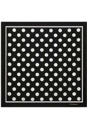 Dolce & Gabbana Silk Polka-Dot Scarf