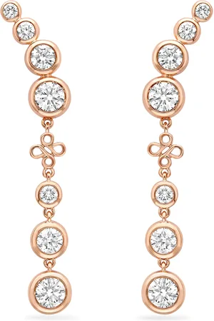 Boodles And Diamond Long Beach Earrings