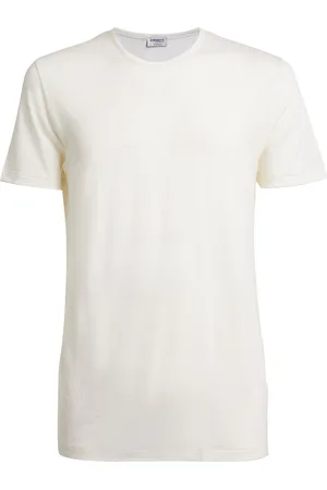 Zimmerli Wool and Silk Short Sleeve Top