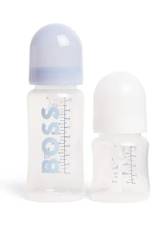 HUGO BOSS Set of 2 Logo Baby Bottles