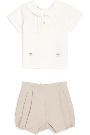 PAZ RODRIGUEZ Collared Top And Leggings Set