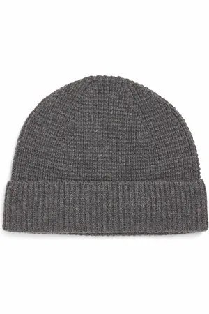 Sunspel Wool-Cashmere Waffle Beanie