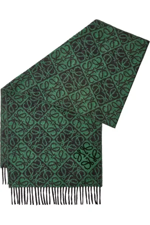 Loewe Wool-Blend Anagram Scarf