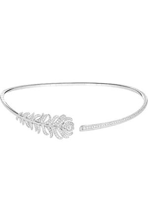 Boucheron White and Diamond Plume de Paon Necklace
