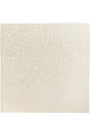 Loewe Silk-Wool Anagram Scarf