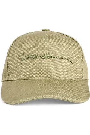 Giorgio Armani Script Logo Baseball Cap
