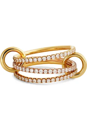 SPINELLI KILCOLLIN Mixed Gold and Diamond Aurora Ring