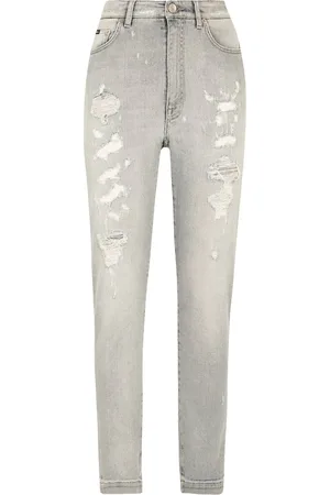 Dolce & Gabbana Distressed Skinny Jeans
