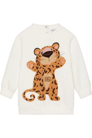 Dolce & Gabbana Leopard Logo Sweatshirt