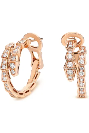 Bvlgari And Diamond Serpenti Viper Earrings