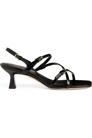 Sandro Leather Heeled Sandals