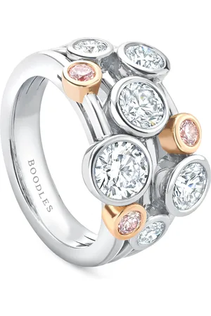 Boodles Platinum and Diamond Raindance Ring