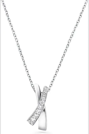 GRAFF Gold and Diamond Kiss Necklace