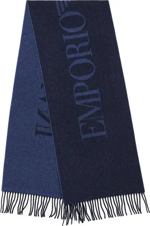 Emporio Armani Wool Logo Scarf