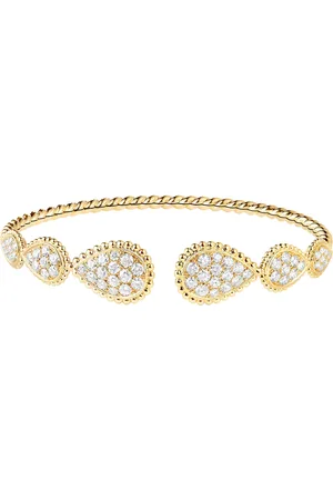 Boucheron Small Yellow and Diamond Serpent Bohème Bracelet