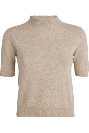 Claudie Pierlot Wool Short-Sleeve Sweater